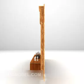 Home Tv Cabinet V1 3d model