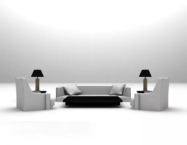 Furniture Sofa Set 3d model Furniture Sofa Set 3d model