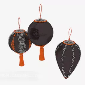 Japanese Lantern Furniture 3d model