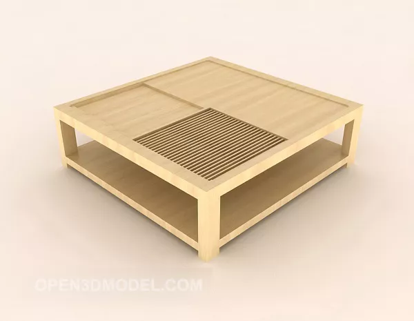 Japanese Home Table 3d model Japanese Home Table 3d model