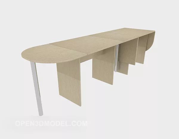 Job Interview Office Room Table 3d model Job Interview Office Room Table 3d model