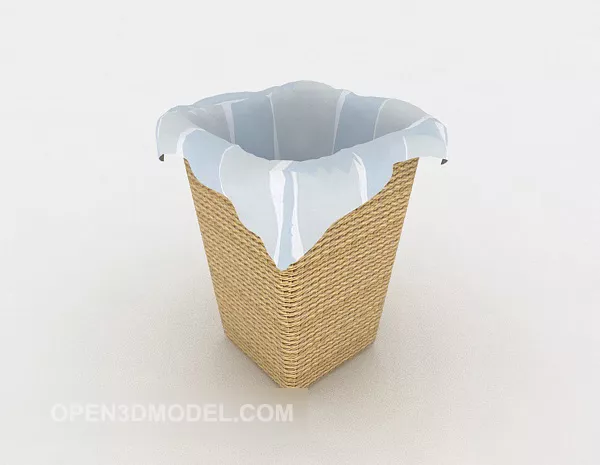 Junk Bin 3d model Junk Bin 3d model