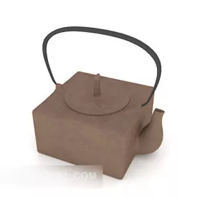 Square Kettle 3d model
