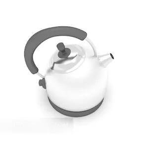 Aluminum Kitchen Kettle 3d model
