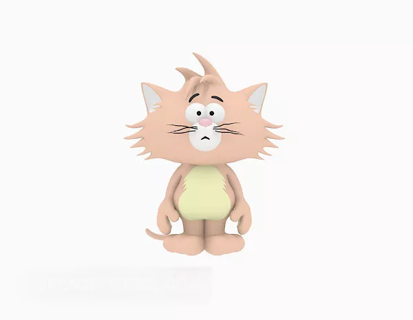 Kitten Toys Character 3d model Kitten Toys Character 3d model