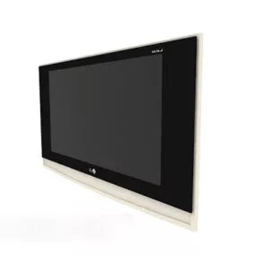 Black Lcd Screen 3d model