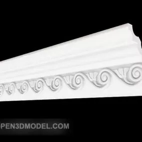 Lace European Style Component 3d model