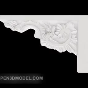 Lace Plaster Line 3d model
