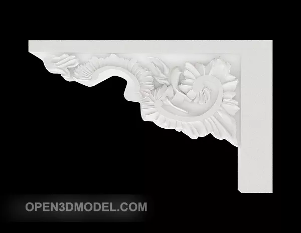 Line Twirl Shape 3d model