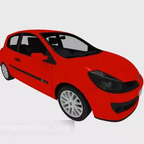 Red Lamborghini Sports Car 3d model
