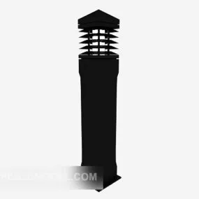 Lamp Post For Garden 3d model