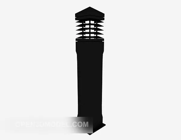 Lamp Post For Garden 3d model Lamp Post For Garden 3d model