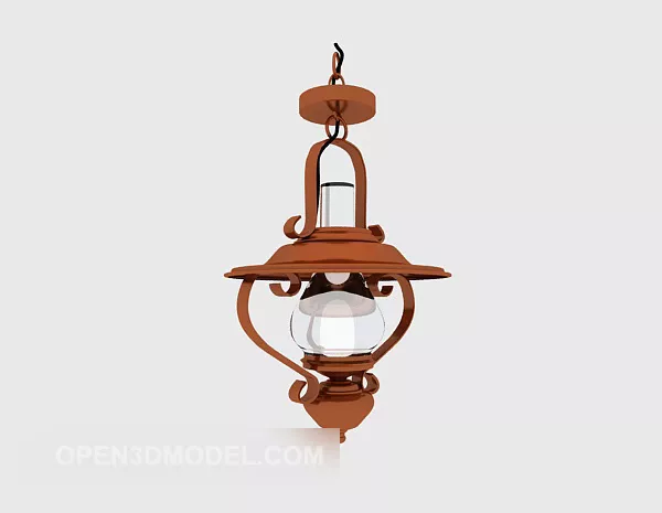 Lampshade Vintage Chandelier 3d model Lampshade Vintage Chandelier 3d model
