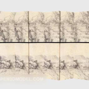 Landscape Screen 3d model