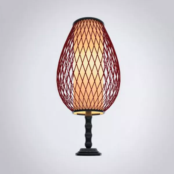 Chinese Lantern Table Lamp 3d model Chinese Lantern Table Lamp 3d model