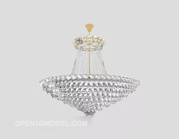 Large High-end Chandelier 3d model Large High-end Chandelier 3d model
