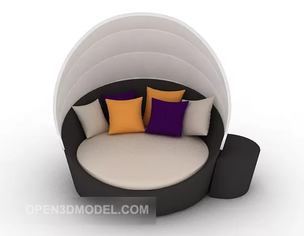 Lazy Casual Sofa Furniture 3d model Lazy Casual Sofa Furniture 3d model