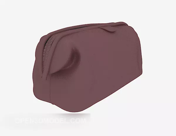 Leather Make-up Pack 3d model Leather Make-up Pack 3d model