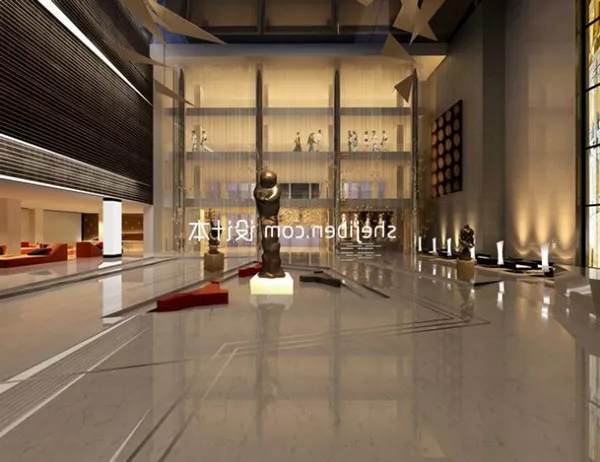 Night Club Warm Lighting 3d model Night Club Warm Lighting 3d model