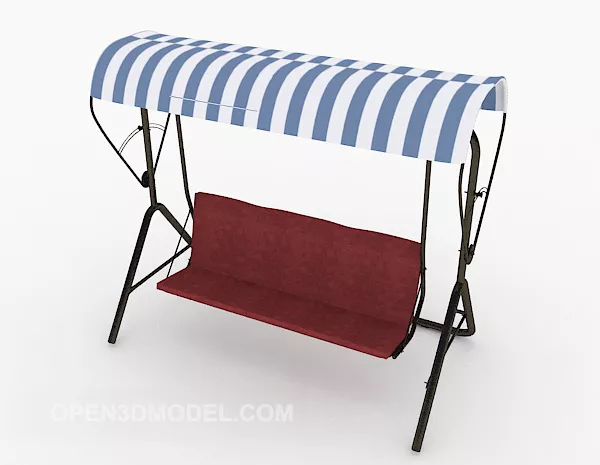 Outdoor Playground Swing 3d model Outdoor Playground Swing 3d model