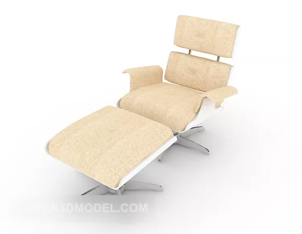 Upholstered Stool 3d model