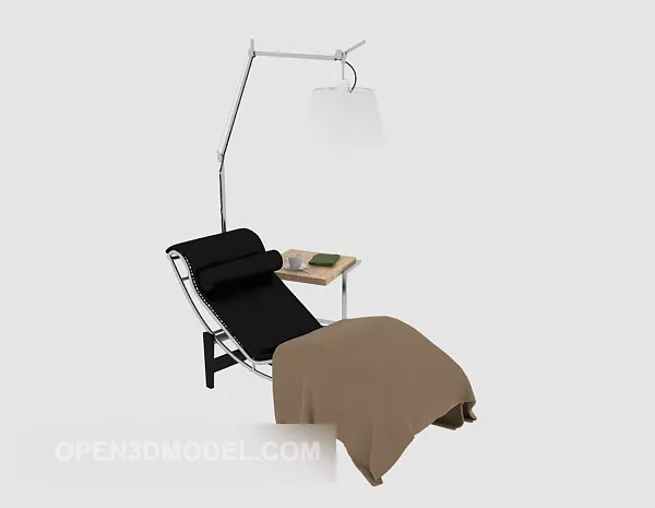 Leisure Home Recliner V1 3d model Leisure Home Recliner V1 3d model