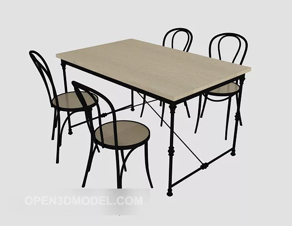 Relaxing Home Chairs Table Furniture 3d model Relaxing Home Chairs Table Furniture 3d model
