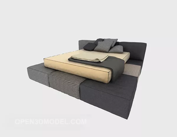 Bed Mattress 3d model Bed Mattress 3d model