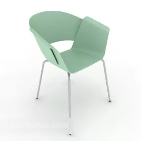 Leisure Simple Lounge Chair Furniture 3d model