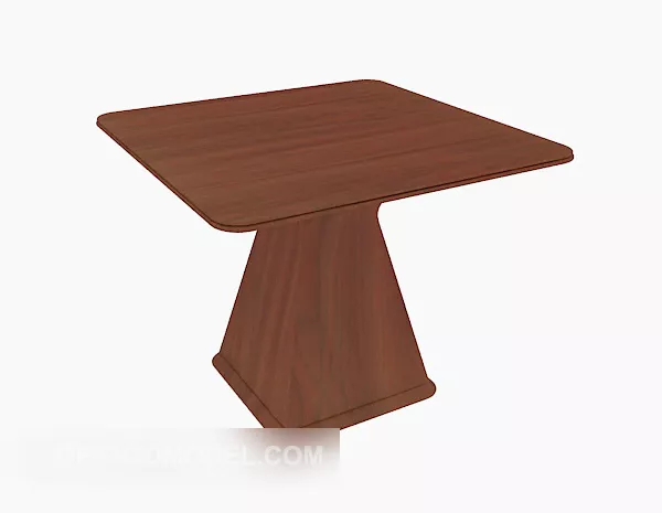 Leisure Small Square Table 3d model Leisure Small Square Table 3d model