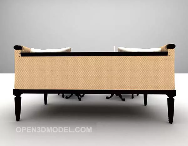Leisure Table Chair Furniture 3d model Leisure Table Chair Furniture 3d model