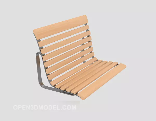 Dual Bench 3d model