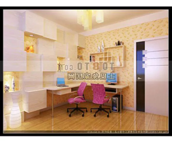 Home Library Room 3d model Home Library Room 3d model