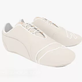 Light Casual Shoes Fashion Design 3d model