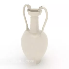 Vintage Light Ceramic Ware 3d model