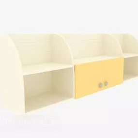Light Kitchen Closet White Color 3d model