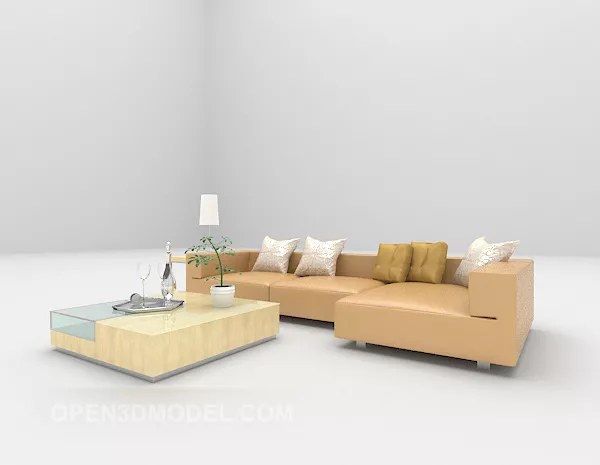 Traffic Light Dual System 3d model
