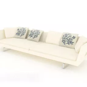 Light Multi-seaters Sofa 3d model