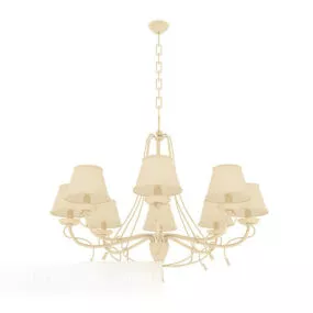 Light Process Chandelier 3d model