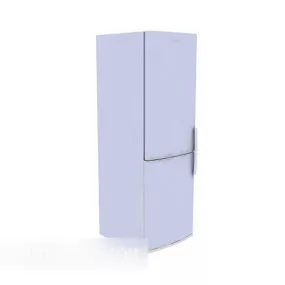 Light Purple Refrigerator 3d model