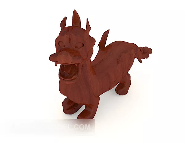 Lion Sculpture Set 3d model Lion Sculpture Set 3d model