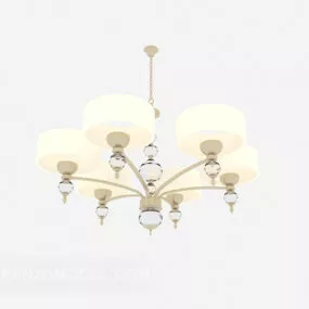 Living Room, Bedroom Chandelier 3d model