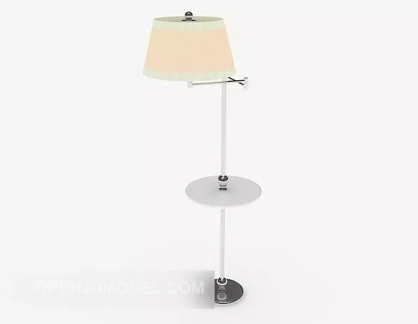 Living Room Metal Floor Lamp 3d model Living Room Metal Floor Lamp 3d model