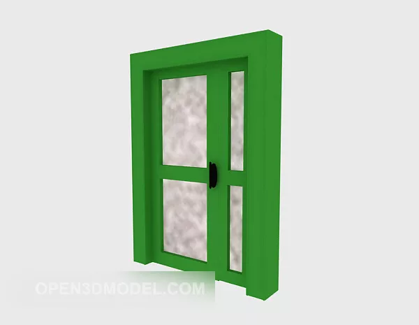 Modern Partition Floral Shape 3d model