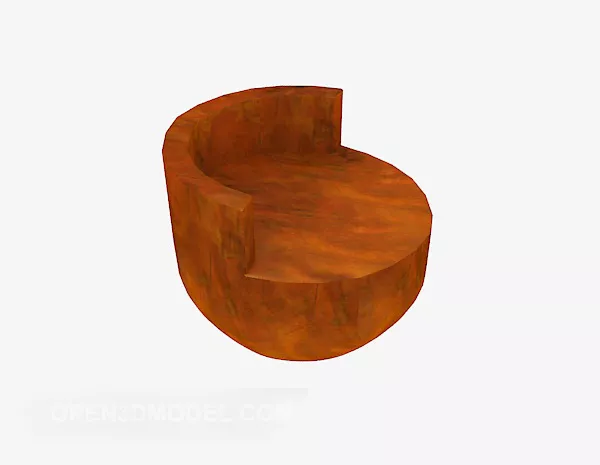 Log Chair 3d model Log Chair 3d model
