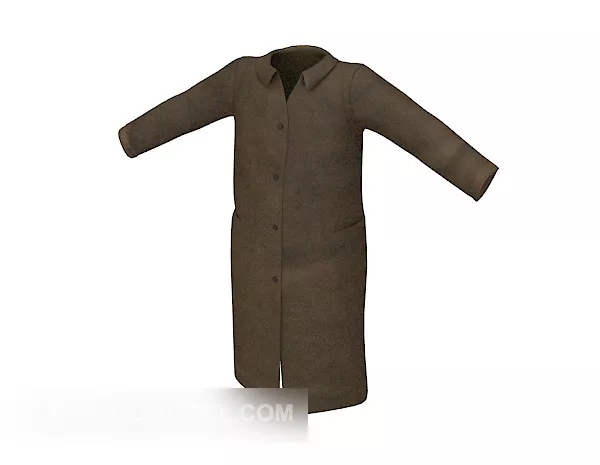 Hoodie Fashion Coat 3d model