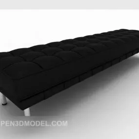 Long Lounge Stool 3d model