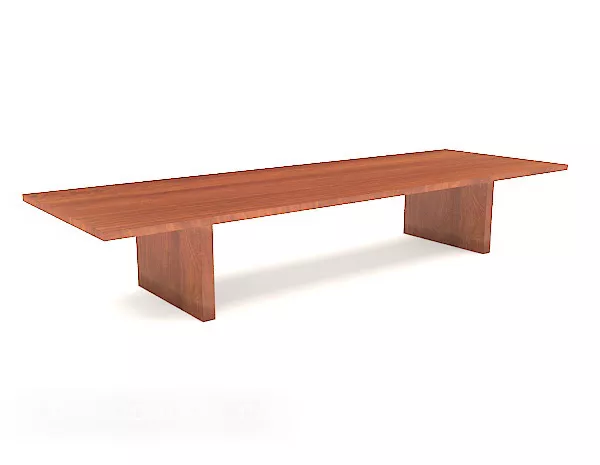 Long-shaped Solid Wood Conference Table 3d model Long-shaped Solid Wood Conference Table 3d model