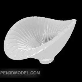 Lotus Ornament Vase 3d model