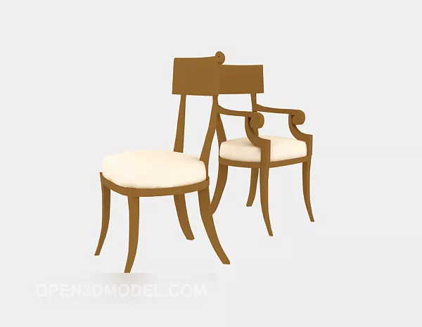 Swimming Pool Curved Lounge Chair 3d model